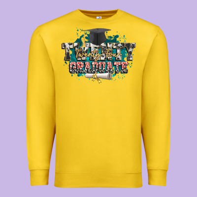 Twenty Twenty Four Graduate Premium Sweatshirt Designed By Cowgirlartshop