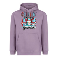 Lavender chillin with my gnomies Heavyweight Hoodie - CowGirlArtShop