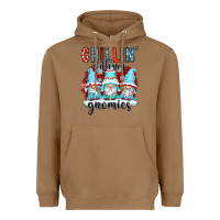 Toasted Coconut chillin with my gnomies Heavyweight Hoodie - CowGirlArtShop