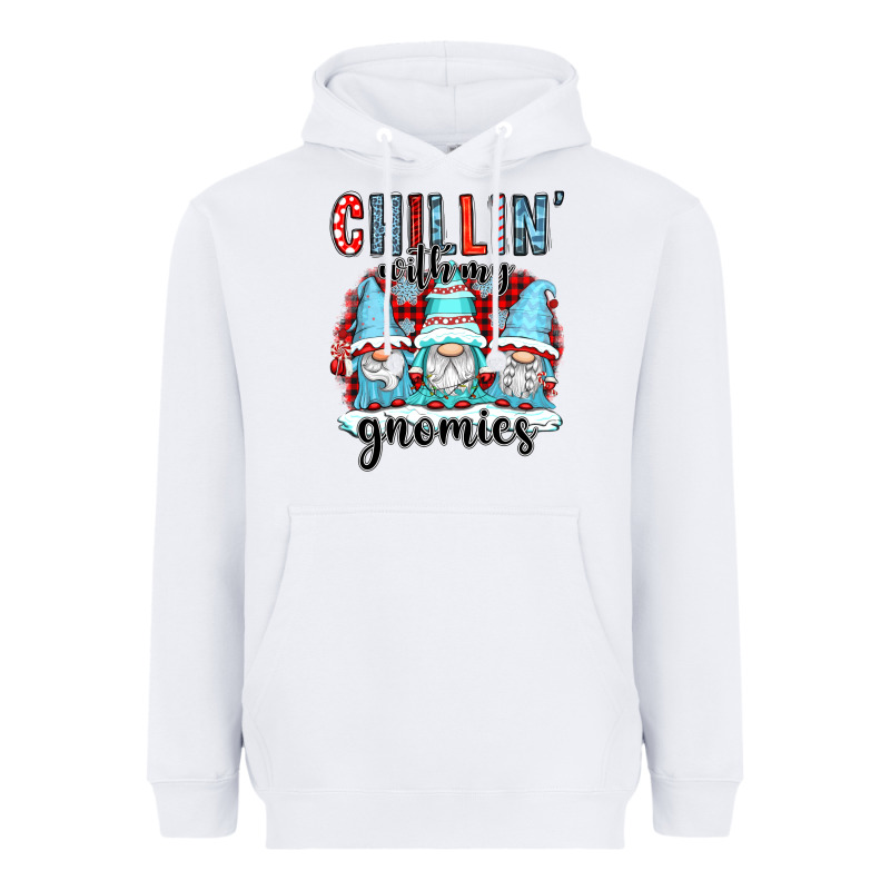 Chillin With My Gnomies Heavyweight Hoodie by CowGirlArtShop | Teevron