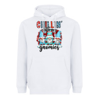 White chillin with my gnomies Heavyweight Hoodie - CowGirlArtShop