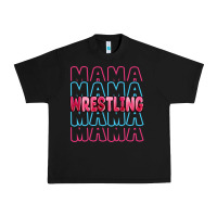 Black wrestling mama Urban Heavy Tee - MaliasSmallBusiness