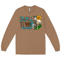 Toasted Coconut Small Town Mama With Sheeps Long Sleeve Tee - BundleAndBundleShop