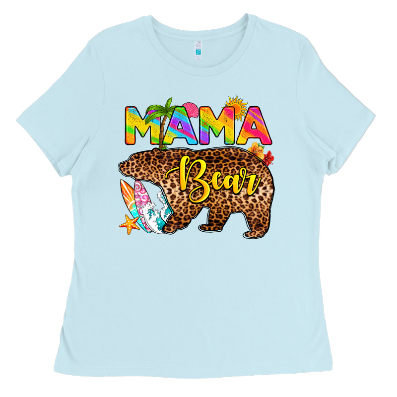 Mama Bear Summer Ladies Tee by RanaPortraitStore | Teevron