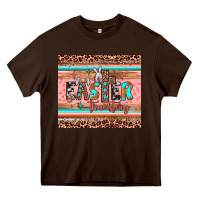 Chocolate Brown easter true story Heavy Core Tee - JahusDesignShop