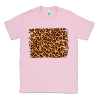 Bubblegum Pink leopard background Classic Tee - NancyCooperArtShop