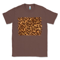 Chestnut leopard background Classic Tee - NancyCooperArtShop