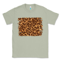 Matcha leopard background Classic Tee - NancyCooperArtShop