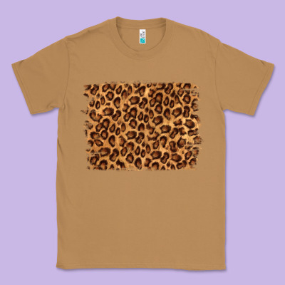 Leopard Background Classic Tee Designed By Nancycooperartshop