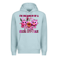 Blue Mist iam dreaming of a christmas Premium Hoodie - CowGirlArtShop