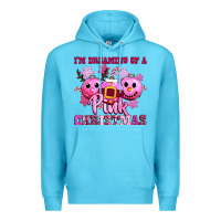 Ocean Blue iam dreaming of a christmas Premium Hoodie - CowGirlArtShop