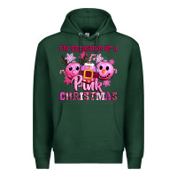 Sports Green iam dreaming of a christmas Premium Hoodie - CowGirlArtShop