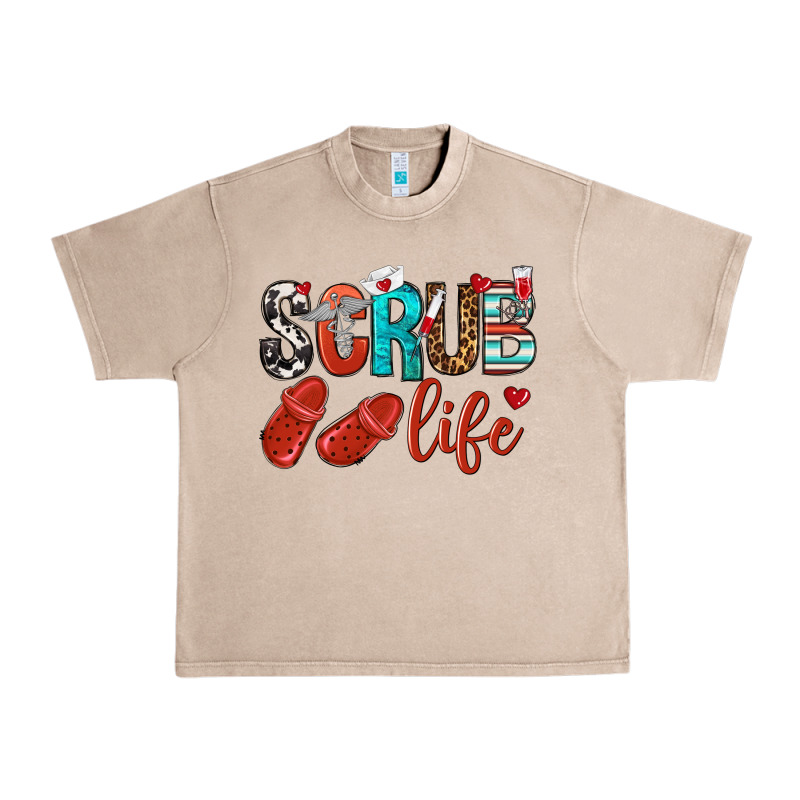 Scrub Life Urban Heavy Tee by NancyCooperArtShop | Teevron