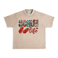 French Oak scrub life Urban Heavy Tee - NancyCooperArtShop