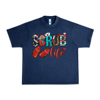 Navy scrub life Urban Heavy Tee - NancyCooperArtShop