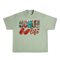 Oil Green scrub life Urban Heavy Tee - NancyCooperArtShop