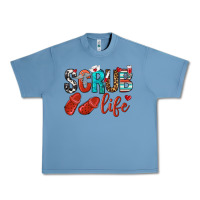 Pebble Blue scrub life Urban Heavy Tee - NancyCooperArtShop