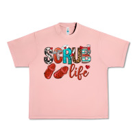 Salmon scrub life Urban Heavy Tee - NancyCooperArtShop
