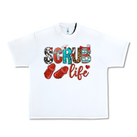 White scrub life Urban Heavy Tee - NancyCooperArtShop