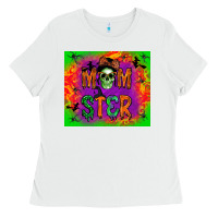 White momster Ladies Tee - BundleAndBundleShop