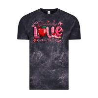 Cloud Black teach love inspire valentines day Vintage Tee - MaliasSmallBusiness