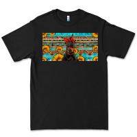 Black doberman with sunflowers license plate Premium Tee - Artiststas
