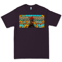Plum doberman with sunflowers license plate Premium Tee - Artiststas
