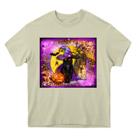 Mossy witchy cat tumbler Heavy Core Tee - BundleAndBundleShop