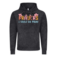 Vintage Black living the prayers i used to pray Vintage Hoodie - MaliasSmallBusiness