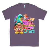 Lavender i just want stay home and craft Classic Tee - NancyCooperArtShop
