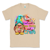 Mushroom i just want stay home and craft Classic Tee - NancyCooperArtShop