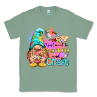 Sage i just want stay home and craft Classic Tee - NancyCooperArtShop