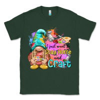 Sports Green i just want stay home and craft Classic Tee - NancyCooperArtShop