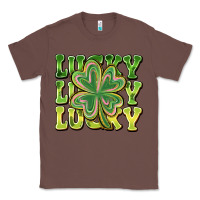Chestnut Lucky Clover Classic Tee - CowhideDigitalArt