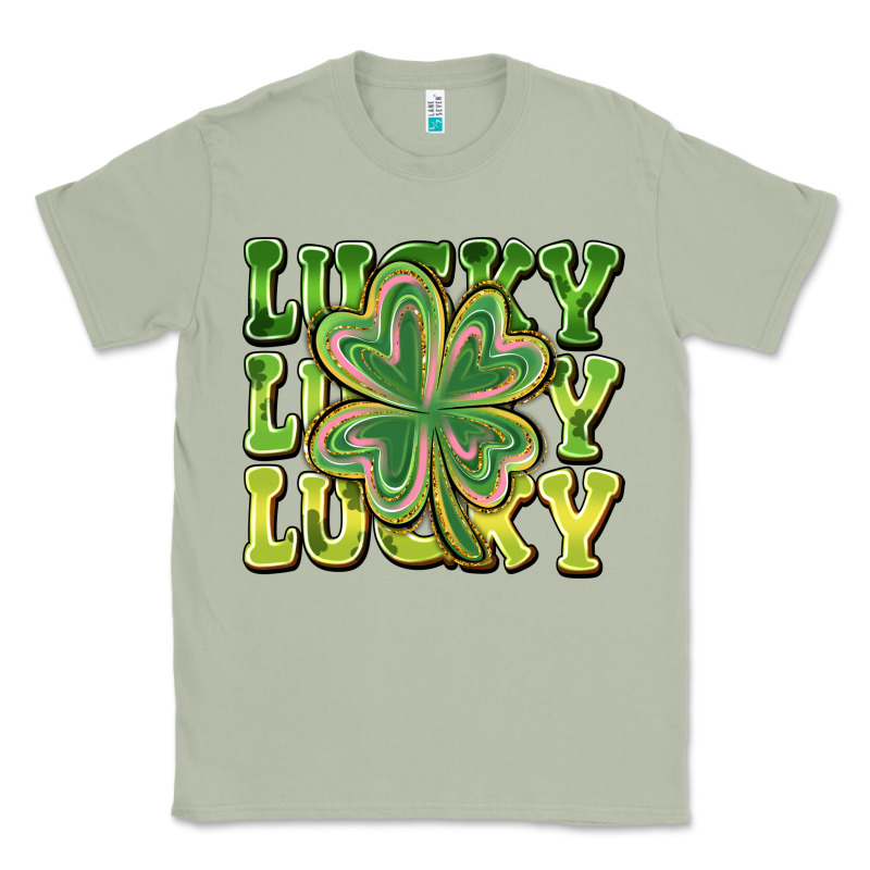 Lucky Clover Classic Tee by CowhideDigitalArt | Teevron