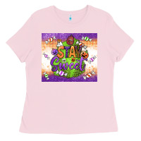 Bubblegum Pink stay sweet Ladies Tee - BundleAndBundleShop