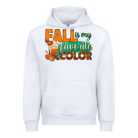 White fall is my favorite color Urban Hoodie - BundleAndBundleShop