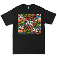 Black sunflower mexican flag tumbler Premium Tee - JahusDesignShop