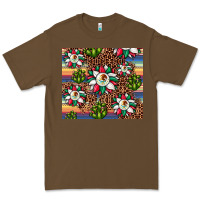 Cacao sunflower mexican flag tumbler Premium Tee - JahusDesignShop