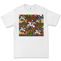 White sunflower mexican flag tumbler Premium Tee - JahusDesignShop