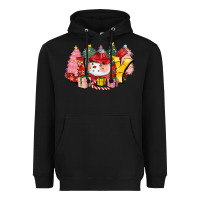 Black joy snowman Heavyweight Hoodie - CowGirlArtShop