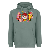 Sage joy snowman Heavyweight Hoodie - CowGirlArtShop