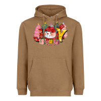 Toasted Coconut joy snowman Heavyweight Hoodie - CowGirlArtShop