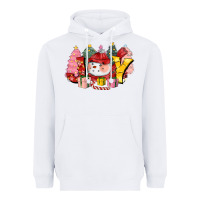 White joy snowman Heavyweight Hoodie - CowGirlArtShop