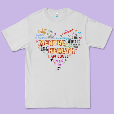 Mental Health Matters Premium Tee Designed By Jahusdesignshop