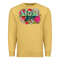Antique Gold Mom life Premium Sweatshirt - CowGirlArtShop