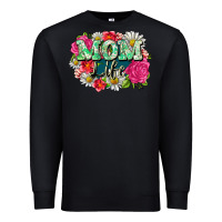 Black Mom life Premium Sweatshirt - CowGirlArtShop