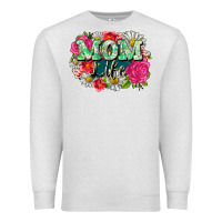 Oatmeal Heather Mom life Premium Sweatshirt - CowGirlArtShop