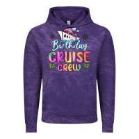 Cloud Purple birthday cruise crew Vintage Hoodie - MaliasSmallBusiness
