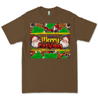 Cacao merry Christmas with Santa Claus Premium Tee - AdoDesignShop